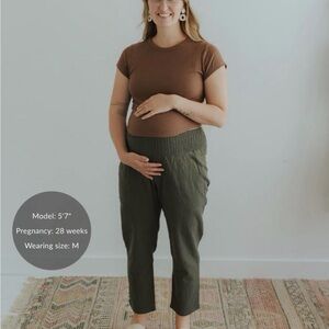 EMME Maternity Linen Pants